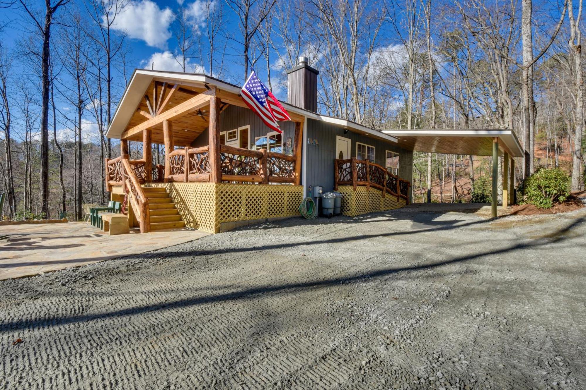 Mountain-View Cabin About 2 Mi To Downtown Clayton!别墅 外观 照片